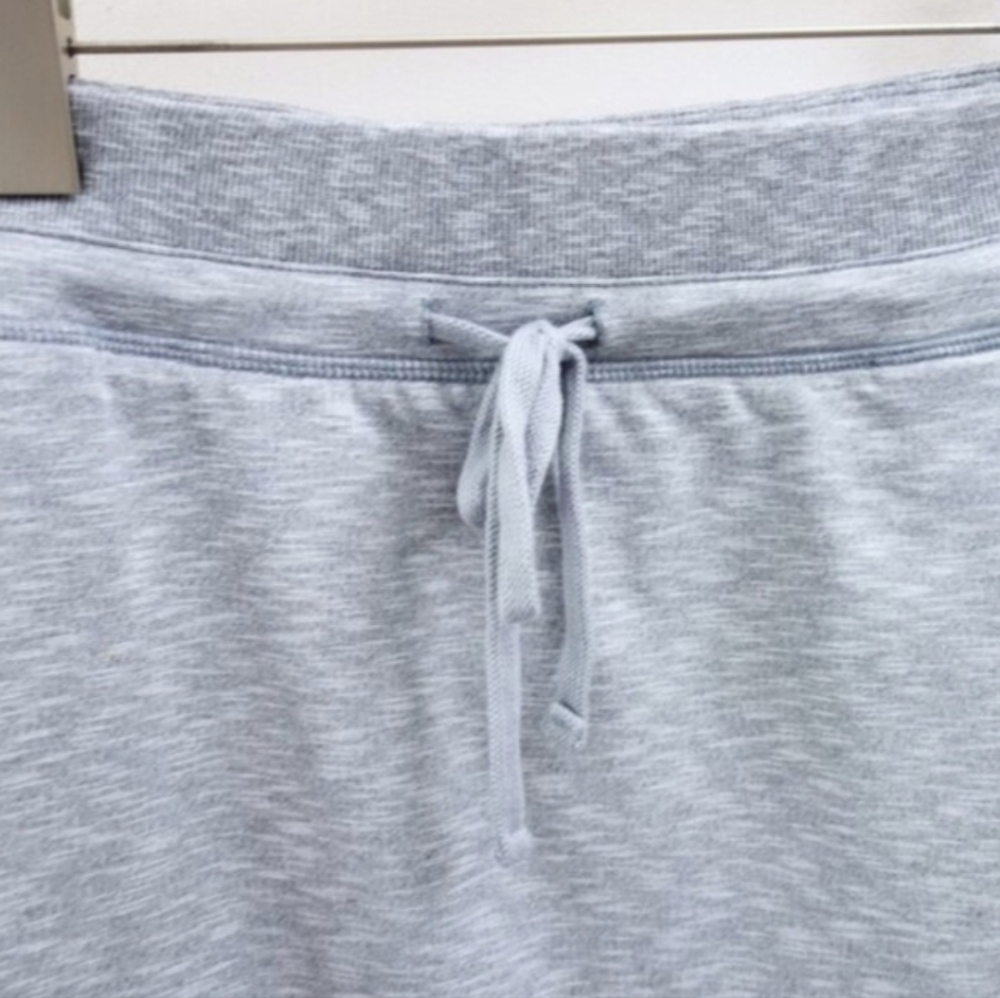 Athleta Techie Terry Athletic Skirt Size (M Tall) Heathered Gray EUC - Picture 4 of 7